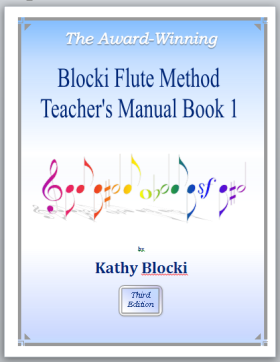 Flute Method (Book 1) - Teacher's Manual
