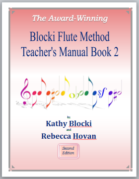 Flute Method (Book 2) - Teacher's Manual