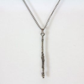 Flute Necklace - Handcrafted English Pewter