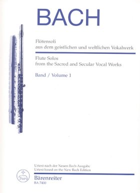 Flute Solos from the Sacred and Secular Vocal Works (Volume 1)