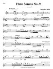 Flute Sonata #9 (Manhattan Sonata)