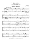 Folk Duets for the Contemporary Flutist (sc)