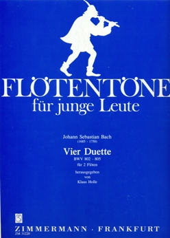 Four Duets (BWV802-805) (Score Only)