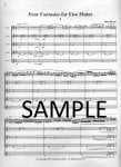 Four Fantasies for Five Flutes
