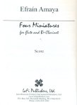 Four Miniatures (score only)