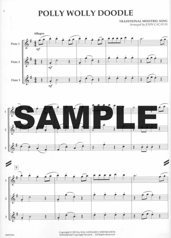 Buy Fun and Easy Trios (Score Only) Online at $9.99 - Flute World