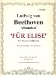 Fur Elise  for Woodwind Quintet(ed.Stewart)(sc&pts)