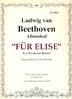 Fur Elise for Woodwind Quintet(ed.Stewart)(sc&pts)