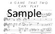 Game That Two Can Play (parts only)