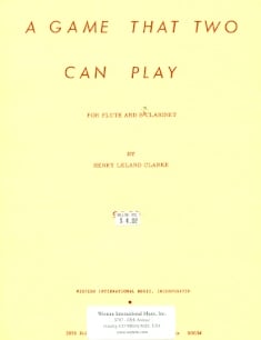 Game That Two Can Play (parts only)