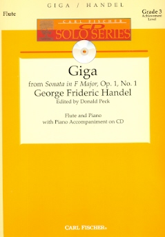 Giga from Sonata in F (ed.Peck)