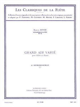 Grand Air Varie(Le Tremolo)(ed.Moyse,M)