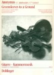 Greensleeves to a Ground