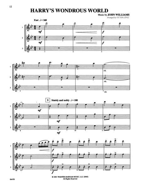 Cafe【吹奏楽合奏譜】The Coplete Harry Potter Harry Potter and the Goblet of Fire, Selections from: Oboe