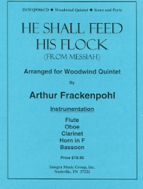 He Shall Feed His Flock (with CD)