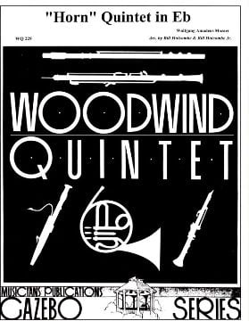 Horn Quintet in Eb for woodwind quintet