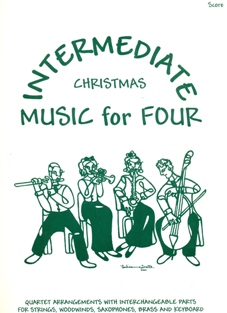 Intermediate Christmas Music for Four (score)