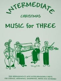 Intermediate Christmas Music for Three (Part 2 - Flute or Oboe or Violin)