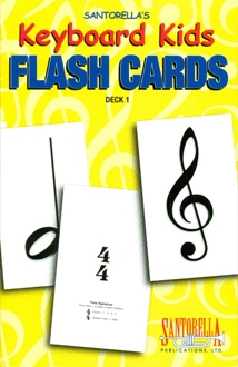 Keyboard Kids Flash Cards - Deck 1 (also Levreault)