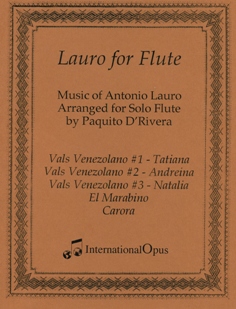 Lauro for Flute - 5 pieces