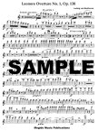 Leonore Overture #1 Op138 (1st flute part)