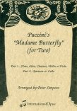 Madame Butterfly - for Two (parts only)