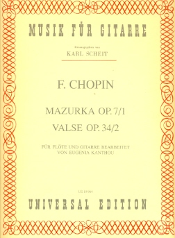 Mazurka Op7 #1 & Valse Op34 #2