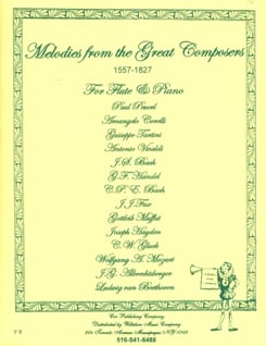 Melodies from the Great Composers (1557-1827)
