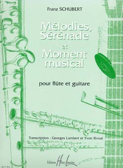 Melodies, Serenade & Moment Musical (fl,gtr score)