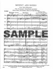 Menuet and Rondo from Suite Miniature