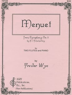 Menuet from Symphony #3