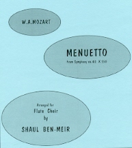 Menuetto from Symphony #40 K550