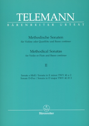 Methodical Sonatas(v.2)(3-4)(e,D)