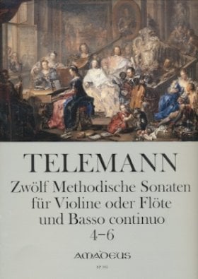 Methodical Sonatas(v.2)(4-6)(D,a,G)