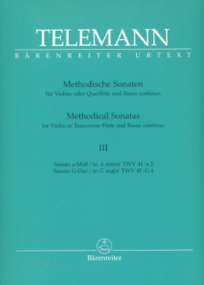 Methodical Sonatas(v.3)(5-6)(a,G)