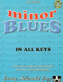 Minor Blues in all keys (volume 57)