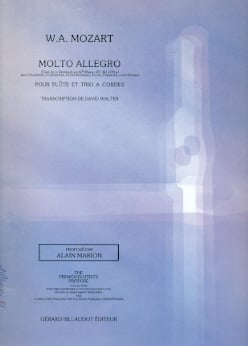 Molto Allegro (from K361 and K370a) ((sc&pts)