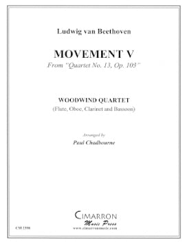 Movement V from Quartet Op103 #13
