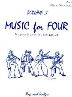 Music for Four, Volume 3 Rags & Waltzes (part 1: flute or oboe or violin)