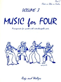 Music for Four, Volume 3 Rags & Waltzes (part 2: flute or oboe or violin)