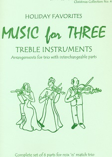 Music for Three - Christmas Collection #4 - Holiday Favorites