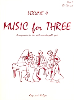 Music for Three (v.4) Rags & Waltzes (part 2 clarinet)