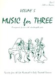 Music for Three (v.5) Late 19th-Early 20th Century (part 3 Cello or Bassoon)