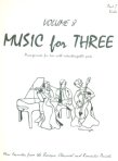 Music for Three (v.8) More Baroque, Classical, Romantic (part 2 viola)