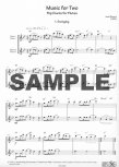 Music for Two-Pop Duets for Flutes (score form)