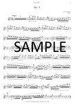 Music from the Paris Conservatoire-Sight Reading Pieces for Flute and Piano