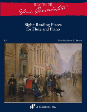 Music from the Paris Conservatoire-Sight Reading Pieces for Flute and Piano