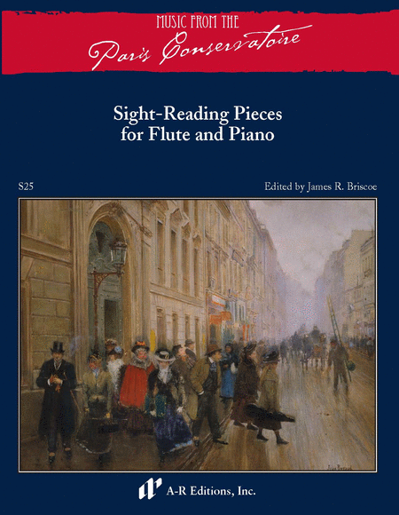 Music from the Paris Conservatoire-Sight Reading Pieces for Flute and Piano