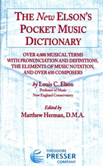 New Elson's Pocket Music Dictionary