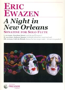 Night in New Orleans-Sonatine for solo flute